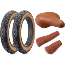 Atak Bisiklet Fatbike Elektrikli Bisiklet Retro Set Dış Lastik Sele Elcik