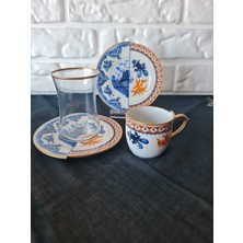 Konyax 18 Parçalık Kahve Çay Seti Hybrıd1