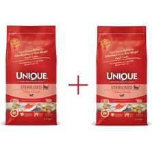 Unique Kısırlaştırılmış Kedi Maması Somonlu 3 kg