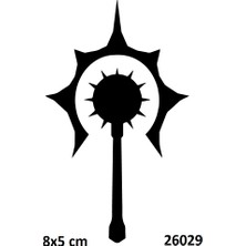 Airbrush Tattoo Topuz Gürz Yapışkanlı Stencil Süsleme ve Boyama Kalıbı