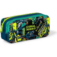 Hype Store Coral High Kalem Çanta (Iki Bölmeli)