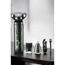 Kaia Life Yüksek Performanslı 3 Başlıklı Profesyonel Tıraş Makinesi
