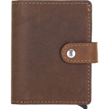 Gp Iguana Palermo Deri Cüzdan Kartlık Mekanizmalı G2 Kahve