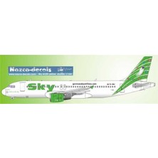 Nazca Decals SKY007 1/144 Ölçek, Sky A320 Green