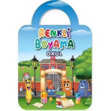 Baloon Kids Renkli Boyama-Okul