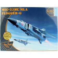Clear Prop Models 72032 1/72 Ölçek, MIG-23ML/MLA Flogger-G, Askeri Jet Uçağı, Plastik Model Kiti