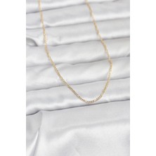 Pazarcan cm 14K Gold Renk 60 cm Zincirli Kadın Kolye