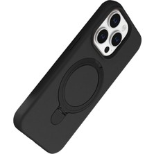 Epilons Newface Iphone 14 Magsafe Standlı Kapak - Siyah