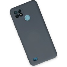 Starseven Newface C21 Kılıf Nano Içi Kadife Silikon - Gri