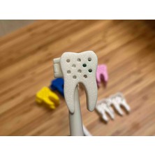 Beyaz Diş Fırçası Kapagi