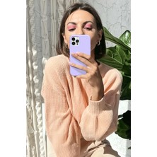 Olinea Newface Iphone 12 Kılıf First Silikon - Siyah