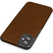 Olinea Newface Galaxy A04E Kılıf Loop Deri Silikon - Kahverengi