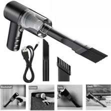 Shoplet Buğz Mini Vakumlu Araç Süpürgesi El Süpürgesi Şarjlı Çok Fonksiyonlu REVO-9985 Uyumlu