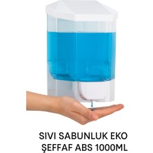 Onno Sıvı Sabunluk Eko Şeffaf Abs 1000 ml