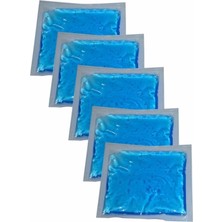 Shoplet Buğz 5 Adet Soğuk Sıcak Jel Kompres Termojel Soğuk Sıcak Kullanıma Uygun 5li Jel Kompres