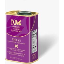 Nermin Hanım Zeytinliği Trilye - Erken Hasat Soğuk Sıkım Zeytinyağı (175ML)