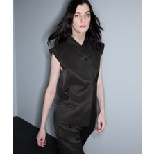 İpekyol Metal tokalı kuşaklı yelek IS1260007014074