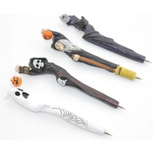 Shoplet Buğz Polyester Tükenmez Kalem Cadılar Bayramı Temalı