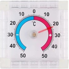 Shoplet Buğz Bimetalik Kare Termometre