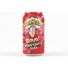 Warheads Sour Black Cherry Soda - Ekşi Kiraz Aromalı Gazlı Içecek 330ML