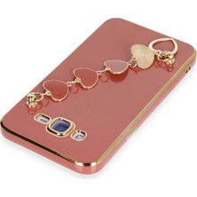 Olinea Newface Galaxy J7 Kılıf Esila Silikon - Kırmızı