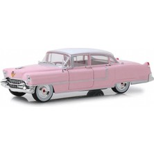 1:64 Greenlight 1955 Cadillac Fleetwood Series 60 Pink Cadillac Elvis Presley 1935-77
