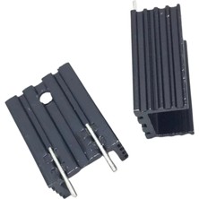 Voltaj TO-220 Metal Soğutucu Heatsink 15X10X20MM 2 Pin 1 Adet