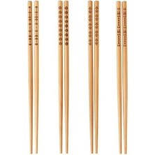 Shoplet Buğz Çin Çubukları Chopsticks (10 Çift)