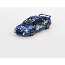 1:64 Mini Gt 1998 Subaru Impreza WRC98 Rally Monte Carlo 3rd Place #3