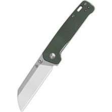 Qsp Penguin V2 | Yeşil Micarta Sap | Liner Lock | D2 Çelik Çakı | QS130V2-C1