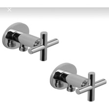 Eska Pirinç Çubuk Kol Taharet Musluğu Çeşmesi Bataryası 2’li Set