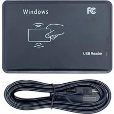 Voltaj 13.56 Mhz Rfıd Kart Etiket Okuyucu Rfid USB Card Reader