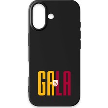iPhone 17 Uyumlu Galatasaray Gala Siyah Silikon Lisanslı Telefon Kılıfı