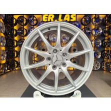 Oem Jant 4 Adet Mercedes Orıjınal 7.5*17 5*112 ET53 66.6 Sılver Jant Revize Edilmiş (Takım)
