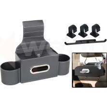 Wegna Storozal Araç Içi Koltuk Arkasi Organizeri Siyah