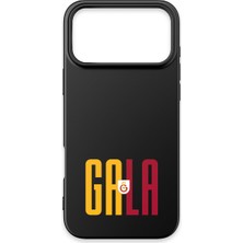 iPhone 17 Pro Max Uyumlu Galatasaray Gala Siyah Silikon Lisanslı Telefon Kılıfı
