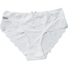 Linotti Bayan Yüksek Bel Büyük Beden Dantel Külot (Xl-2xl)