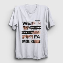 Presmono Unisex Beyaz Famous K-Pop Allday Project T-Shirt