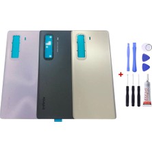 Yedcom Infinix Hot 50 Pro Plus Siyah Arka Cam Kapak Pil Kapağı Tamir Set Beraber