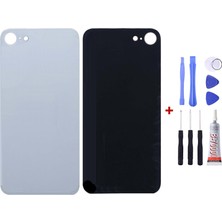 Yedcom Iphone Se 2020 Beyaz Uyumlu Arka Cam Kapak Pil Kapağı Tamir Set Beraber