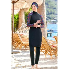 Rozamay Likralı Tesettür Mayo 9232 Siyah