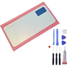 Yedcom Xiaomi Redmi Note 12 Pro 4g Beyaz Arka Cam Kapak Pil Kapağı Tamir Set Beraber