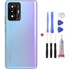 Yedcom Xiaomi Xiaomi Poco X4 Pro Mavi Arka Cam Kapak Pil Kapağı Tamir Set Beraber