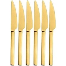 Sween Home Gold 6 Adet Yemek Bıçağı