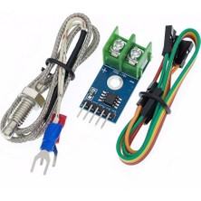China MAX6675 K-Tipi Termokupl Isıl Çift Sensörü ve Sıcaklık Ölçüm Seti