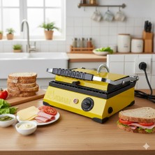 HDF Atababa 8 Dilim Döküm Plaka Ev Tipi Tost Makinesi - Büfe Tipi 220V