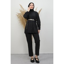 Judy Zincir Kemer Takım Siyah