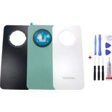 Yedcom Tecno Spark 30 Yeşil Arka Cam Kapak Pil Kapağı Tamir Set Beraber