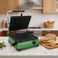 HDF Atababa 8 Dilim Döküm Plaka Ev Tipi Tost Makinesi - Büfe Tipi 220V
