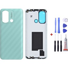 Yedcom Xiaomi Redmi 12C Yeşil Arka Cam Kapak Pil Kapağı Tamir Set Beraber